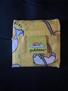 Gudetama Yellow Baggu reuseable mini bag Character